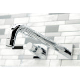 Kaiser Two-Handle 3-Hole Wall Mount Roman Tub Faucet