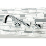 Concord Two-Handle 3-Hole Wall Mount Roman Tub Faucet