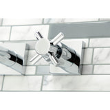 Concord Two-Handle 3-Hole Wall Mount Roman Tub Faucet