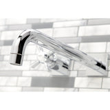 Millennium Two-Handle 3-Hole Wall Mount Roman Tub Faucet