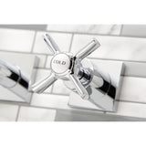 Millennium Two-Handle 3-Hole Wall Mount Roman Tub Faucet