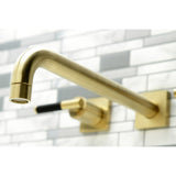 Kaiser Two-Handle 3-Hole Wall Mount Roman Tub Faucet