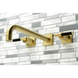 Kaiser Two-Handle 3-Hole Wall Mount Roman Tub Faucet