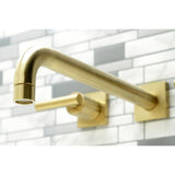 Manhattan Two-Handle 3-Hole Wall Mount Roman Tub Faucet