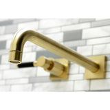 Kaiser Two-Handle 3-Hole Wall Mount Roman Tub Faucet