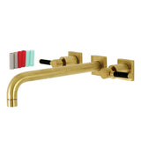 Kaiser Two-Handle 3-Hole Wall Mount Roman Tub Faucet