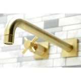 Concord Two-Handle 3-Hole Wall Mount Roman Tub Faucet