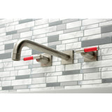 Kaiser Two-Handle 3-Hole Wall Mount Roman Tub Faucet