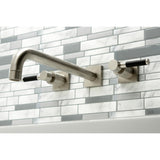 Kaiser Two-Handle 3-Hole Wall Mount Roman Tub Faucet