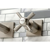 Millennium Two-Handle 3-Hole Wall Mount Roman Tub Faucet