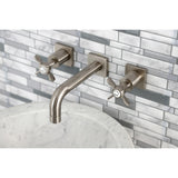 Essex Two-Handle 3-Hole Wall Mount Bathroom Faucet