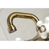 Kingston Two-Handle 2-Hole Wall Mount Bar Faucet