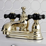 Duchess Double-Handle 3-Hole Deck Mount 4-Inch Centerset Bathroom Faucet with Brass Pop-Up