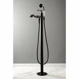 Royale Single-Handle 1-Hole Freestanding Tub Faucet with Hand Shower