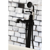 Royale Single-Handle 1-Hole Freestanding Tub Faucet with Hand Shower