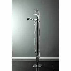 Royale Single-Handle 1-Hole Freestanding Tub Faucet with Hand Shower