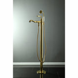 Royale Single-Handle 1-Hole Freestanding Tub Faucet with Hand Shower