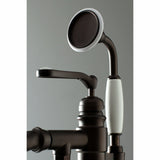 Royale Single-Handle 1-Hole Freestanding Tub Faucet with Hand Shower