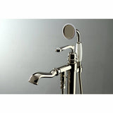 Royale Single-Handle 1-Hole Freestanding Tub Faucet with Hand Shower