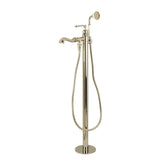 Royale Single-Handle 1-Hole Freestanding Tub Faucet with Hand Shower