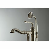 Royale Single-Handle 1-Hole Freestanding Tub Faucet with Hand Shower