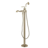 Royale Single-Handle 1-Hole Freestanding Tub Faucet with Hand Shower