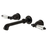 Wilshire Two-Handle 3-Hole Wall Mount Roman Tub Faucet