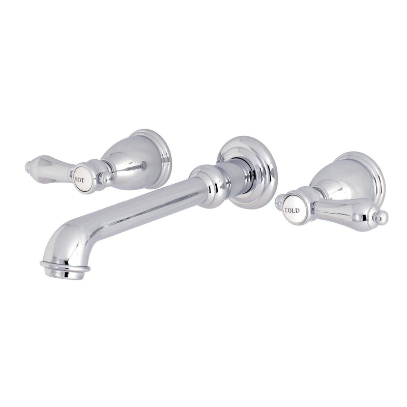 Heirloom Two-Handle 3-Hole Wall Mount Roman Tub Faucet