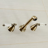 Wilshire Two-Handle 3-Hole Wall Mount Roman Tub Faucet