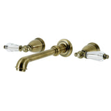 Wilshire Two-Handle 3-Hole Wall Mount Roman Tub Faucet