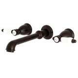 Bel-Air Two-Handle 3-Hole Wall Mount Roman Tub Faucet