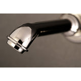 English Country Two-Handle 3-Hole Wall Mount Roman Tub Faucet