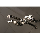 Heirloom Two-Handle 3-Hole Wall Mount Roman Tub Faucet