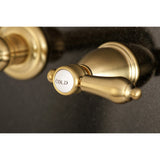 Heirloom Two-Handle 3-Hole Wall Mount Roman Tub Faucet
