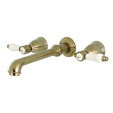 Bel-Air Two-Handle 3-Hole Wall Mount Roman Tub Faucet