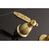 Georgian Two-Handle 3-Hole Wall Mount Roman Tub Faucet