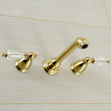 Wilshire Two-Handle 3-Hole Wall Mount Roman Tub Faucet