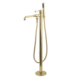 Paris Single-Handle 1-Hole Freestanding Tub Faucet with Hand Shower