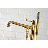 Paris Single-Handle 1-Hole Freestanding Tub Faucet with Hand Shower