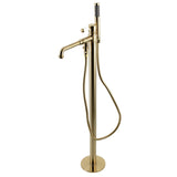 Paris Single-Handle 1-Hole Freestanding Tub Faucet with Hand Shower