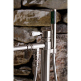 Paris Single-Handle 1-Hole Freestanding Tub Faucet with Hand Shower