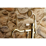 Paris Single-Handle 1-Hole Freestanding Tub Faucet with Hand Shower