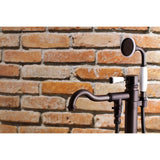 Paris Single-Handle 1-Hole Freestanding Tub Faucet with Hand Shower