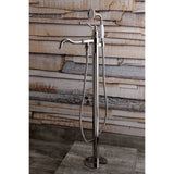 English Country Single-Handle 1-Hole Freestanding Tub Faucet with Hand Shower