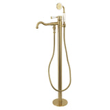 Paris Single-Handle 1-Hole Freestanding Tub Faucet with Hand Shower