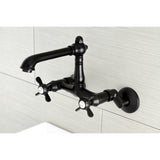 Essex Double-Handle 2-Hole Wall-Mount Bridge Kitchen Faucet