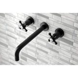 Metropolitan Two-Handle 3-Hole Wall Mount Roman Tub Faucet