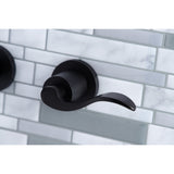 NuWave Two-Handle 3-Hole Wall Mount Roman Tub Faucet