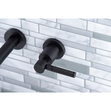 Kaiser Two-Handle 3-Hole Wall Mount Roman Tub Faucet