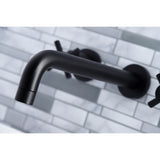 Concord Two-Handle 3-Hole Wall Mount Roman Tub Faucet